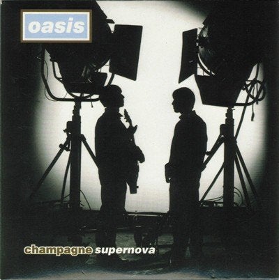 Oasis - Champagne Supernova (CD-Single, 1996) Rare Promo, Cd's en Dvd's, Ophalen, Gebruikt, Promo, Rock en Metal