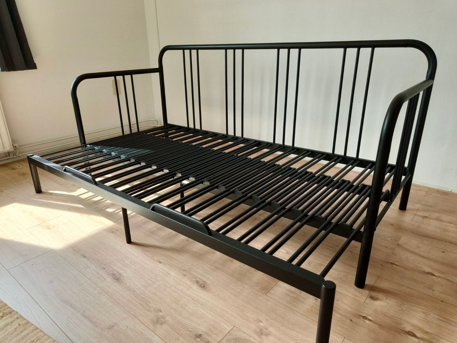 IKEA Fyresdal, Ophalen, Verstelbaar, Eenpersoons, Zwart