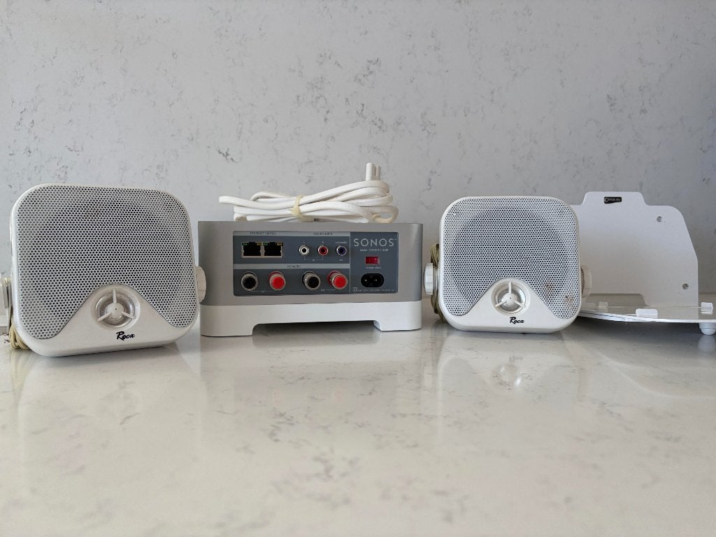 Sonos Connect:Amp + 2 Roca speakers complete set, Ophalen, Gebruikt