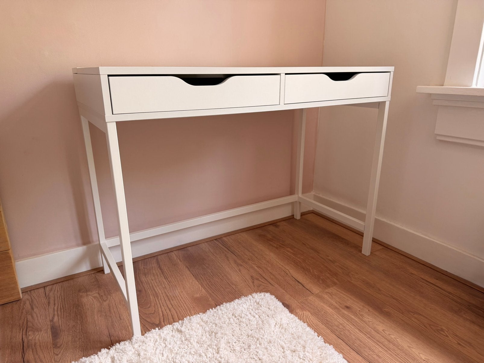 IKEA Alex bureau wit 100cm | lades | kaptafel | werktafel, Ophalen, 48 cm, Zo goed als nieuw, IKEA