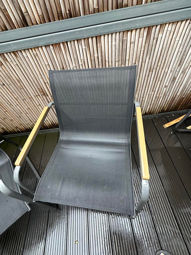 Comfortabele tuinstoel - Ideaal voor buiten, Tuin en Terras, Tuinstoelen, Ophalen, Gebruikt, Textileen
