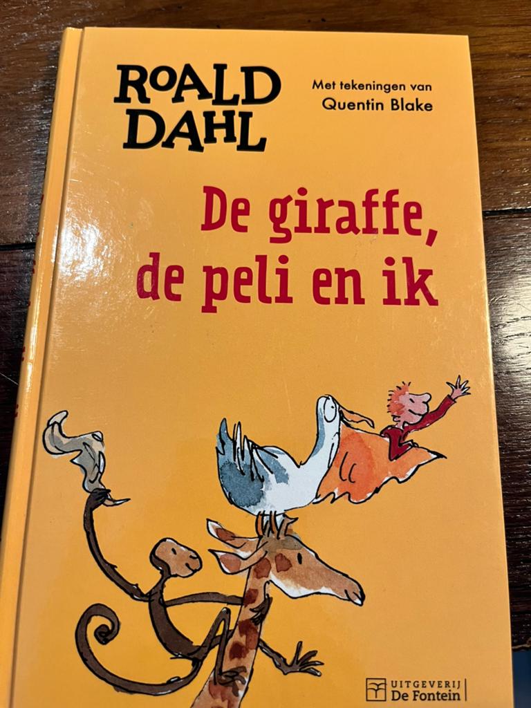 Roald Dahl - De giraffe, de peli en ik, Roald Dahl, Fictie algemeen, Ophalen of Verzenden, Zo goed als nieuw