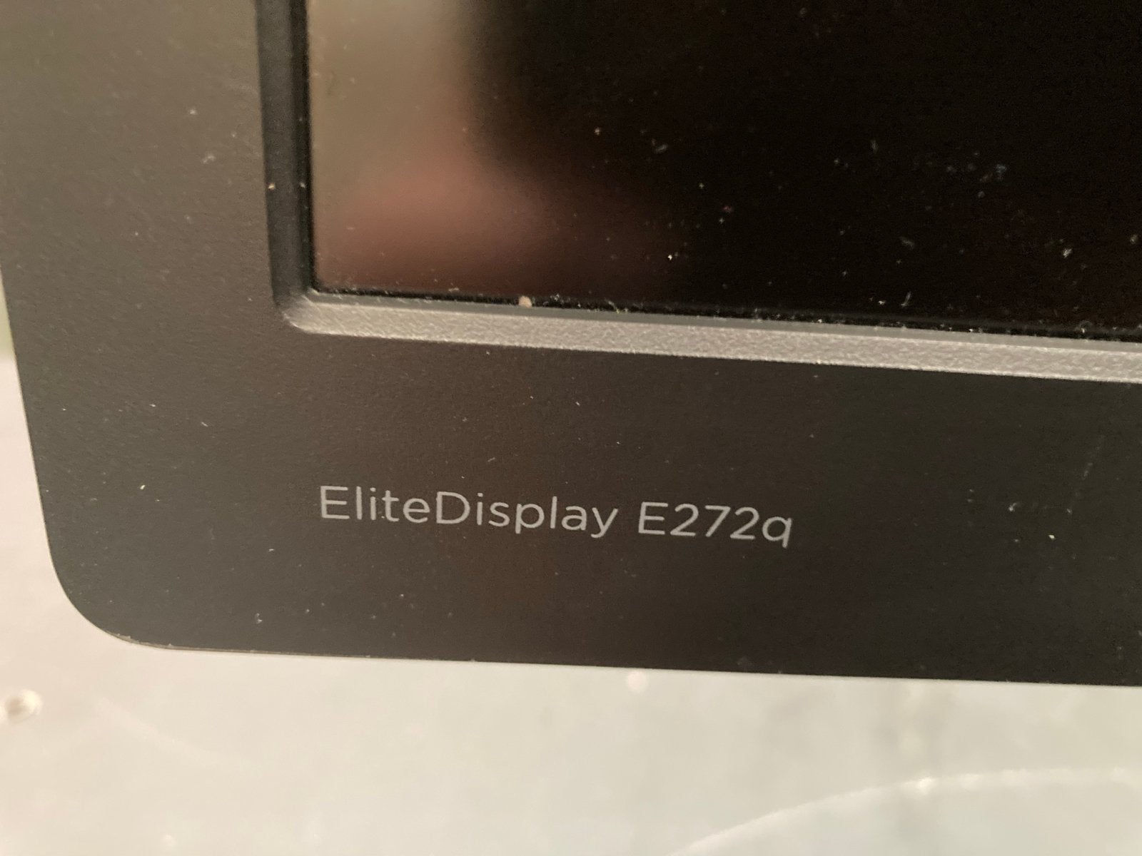 HP EliteDisplay E272q QHD Monitor 27 inch, Computers en Software, Monitoren, Gebruikt, In hoogte verstelbaar, W, Ophalen of Verzenden