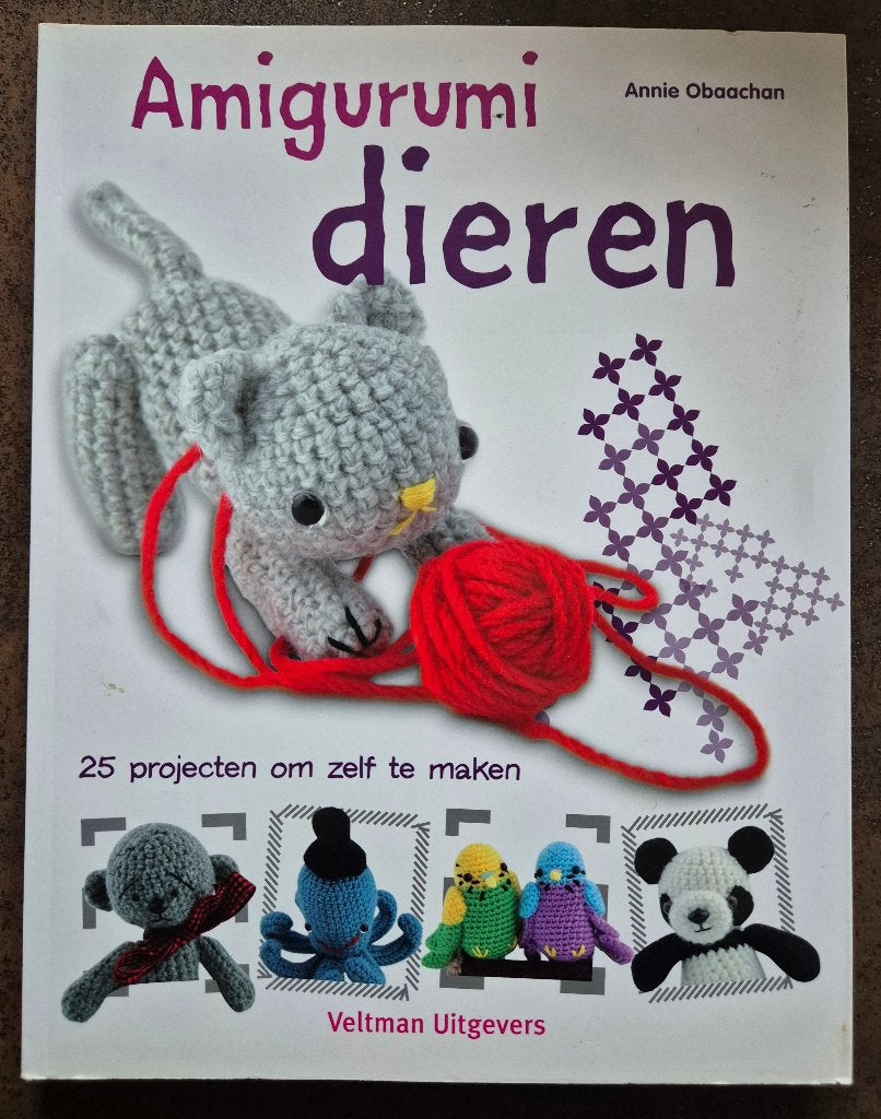 Amigurumi Dieren - Annie Obaachan (25 projecten), Verzenden, Zo goed als nieuw, Breien en Haken, Annie Obaachan
