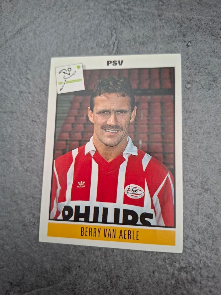 Panini sticker Voetbal 94. Speler Berry van Aerle PSV., Verzenden, Zo goed als nieuw, Sticker