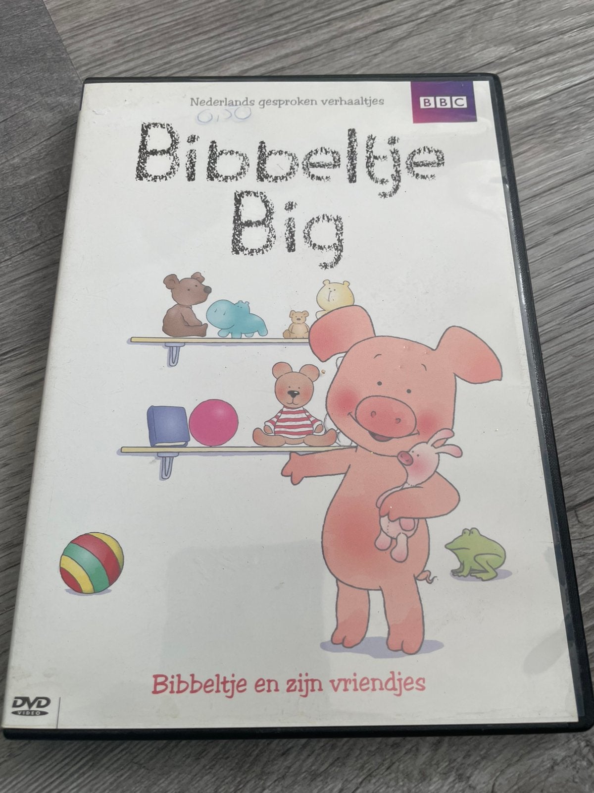 Bibbeltje Big en zijn vriendjes DVD - Nederlands gesproken, Alle leeftijden, Ophalen of Verzenden, Gebruikt, Educatief