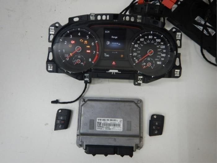 VW Golf 7 GTI USA Starterset ECU KM-Teller Sleutel, Auto-onderdelen, Dashboard en Schakelaars, Ophalen of Verzenden, Gebruikt