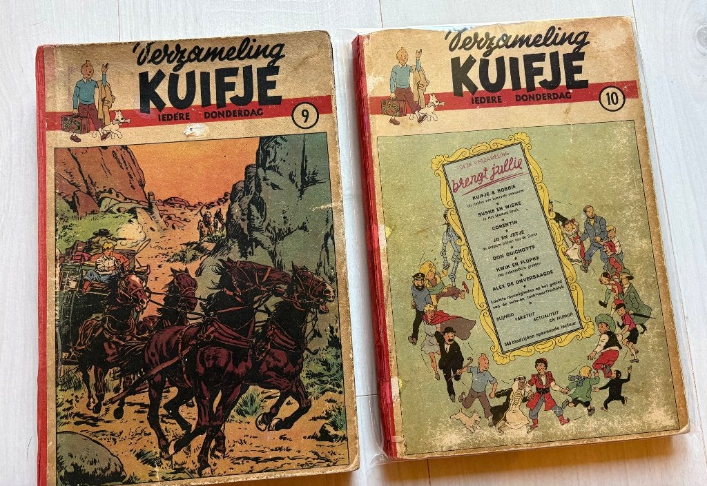 Kuifje verzamelalbums, Eén stripboek, Ophalen of Verzenden, Gelezen