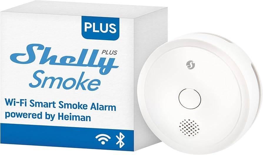 Shelly Plus Smoke Alarm | WiFi Rookmelder + Home Assistant, Ophalen of Verzenden, Nieuw