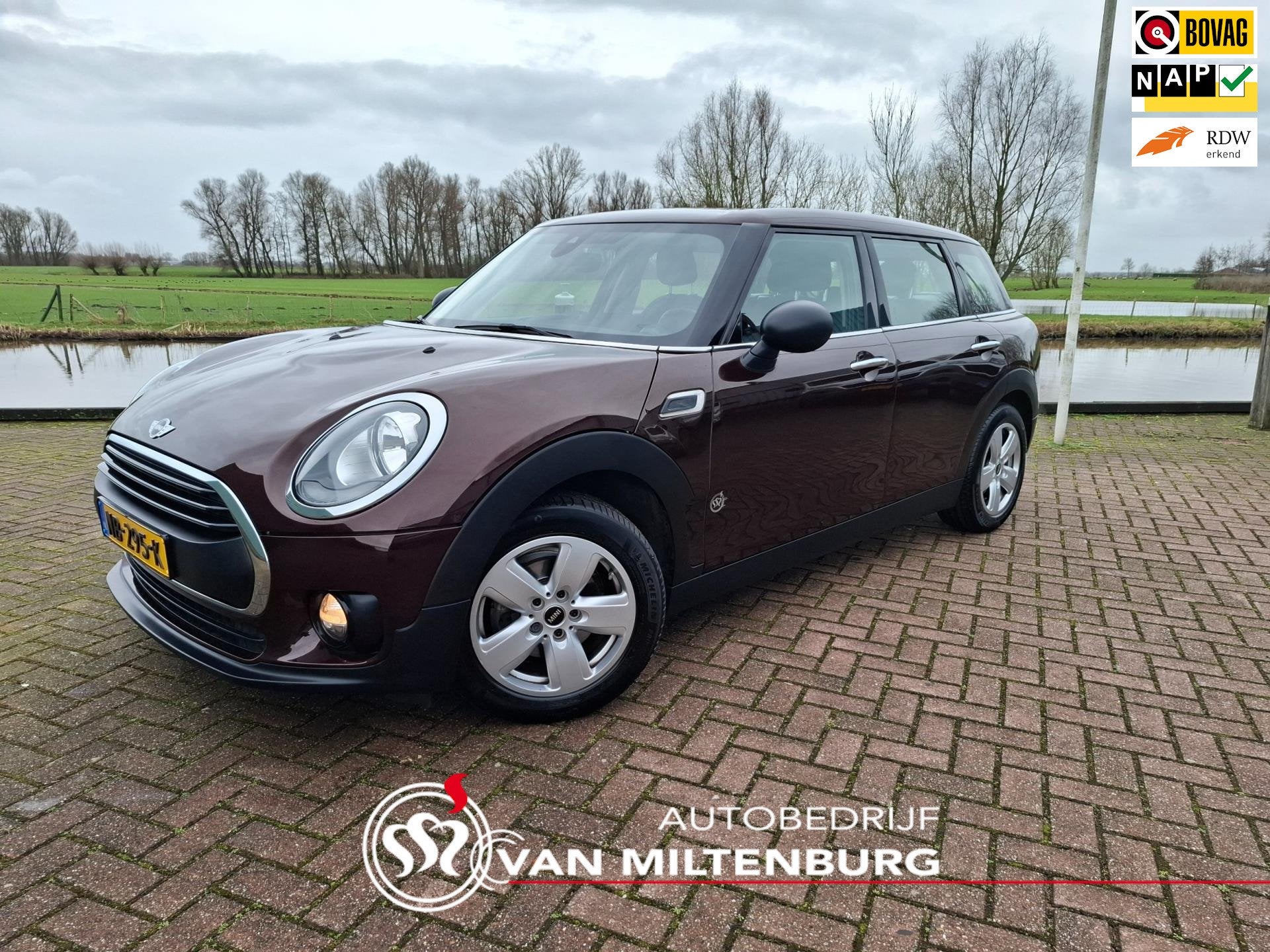 Mini Mini Clubman 1.5 One Airco IsoFix, Auto's, Voorwielaandrijving, Dealer onderhouden, Stof, Gebruikt