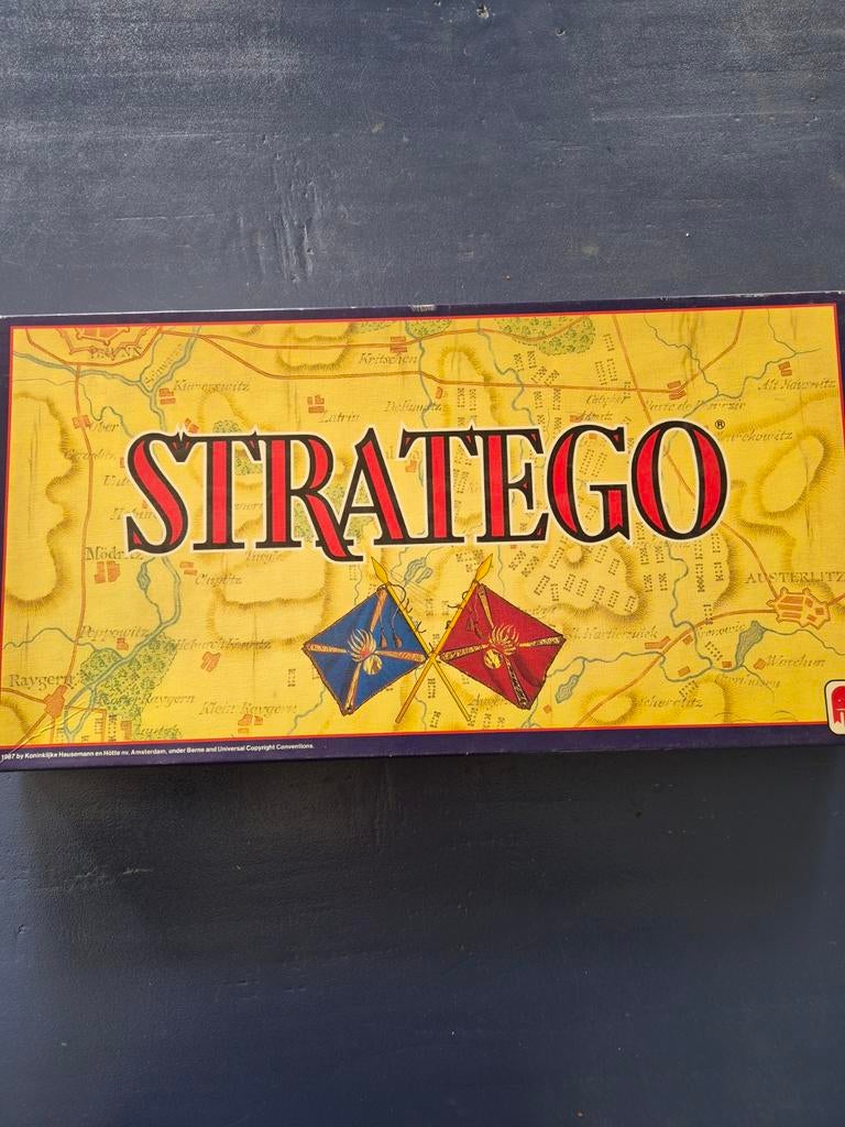 Stratego spel uit 1987, Ophalen of Verzenden, Gebruikt