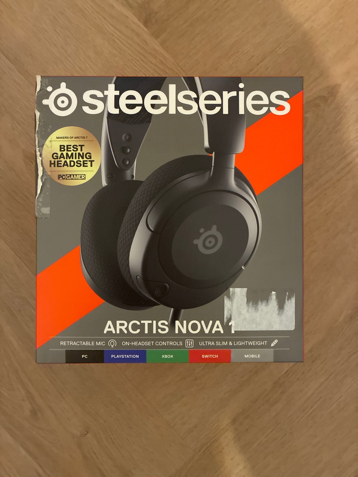 Steelseries Arctis Nova 1 Gaming Headset - Zo goed als nieuw, Computers en Software, Steelseries SE, Steelseries, Ophalen of Verzenden