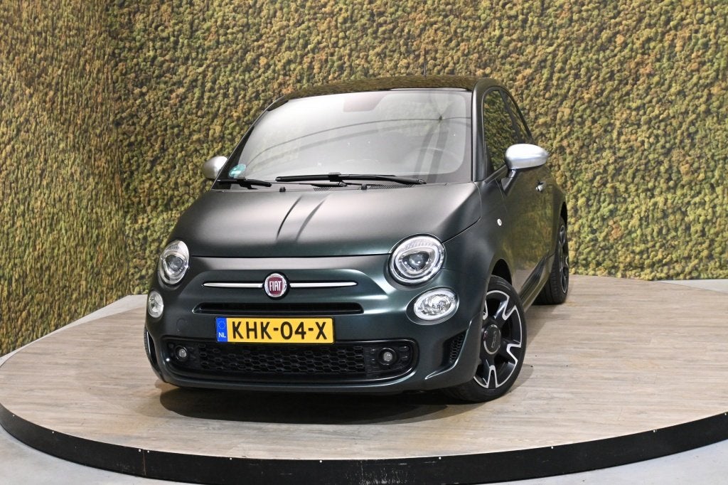 Fiat 500 1.2 Rockstar | Carplay | PDC | Climate Cntrl. | Mat, Auto's, 4 cilinders, 4 stoelen, Leder en Stof, Bedrijf