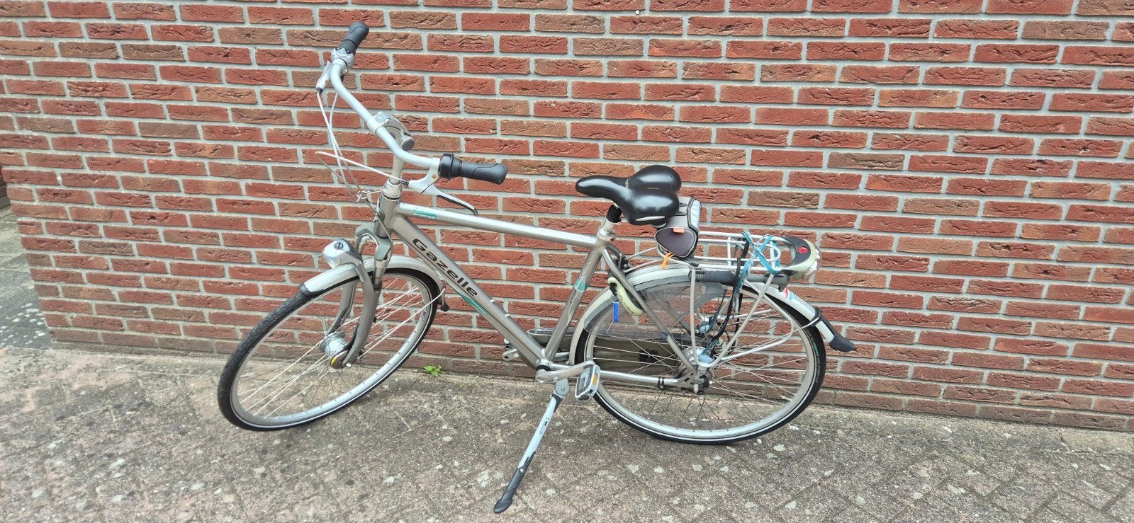 Gazelle Orange Plus herenfiets H53, Fietsen en Brommers, Fietsen | Heren | Herenfietsen, Ophalen, Gebruikt, Gazelle