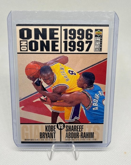1996-97 Collector's Choice Kobe Bryant Rookie #361, Verzamelen, Ophalen of Verzenden, Gebruikt, Overige sporten, Spelerskaart