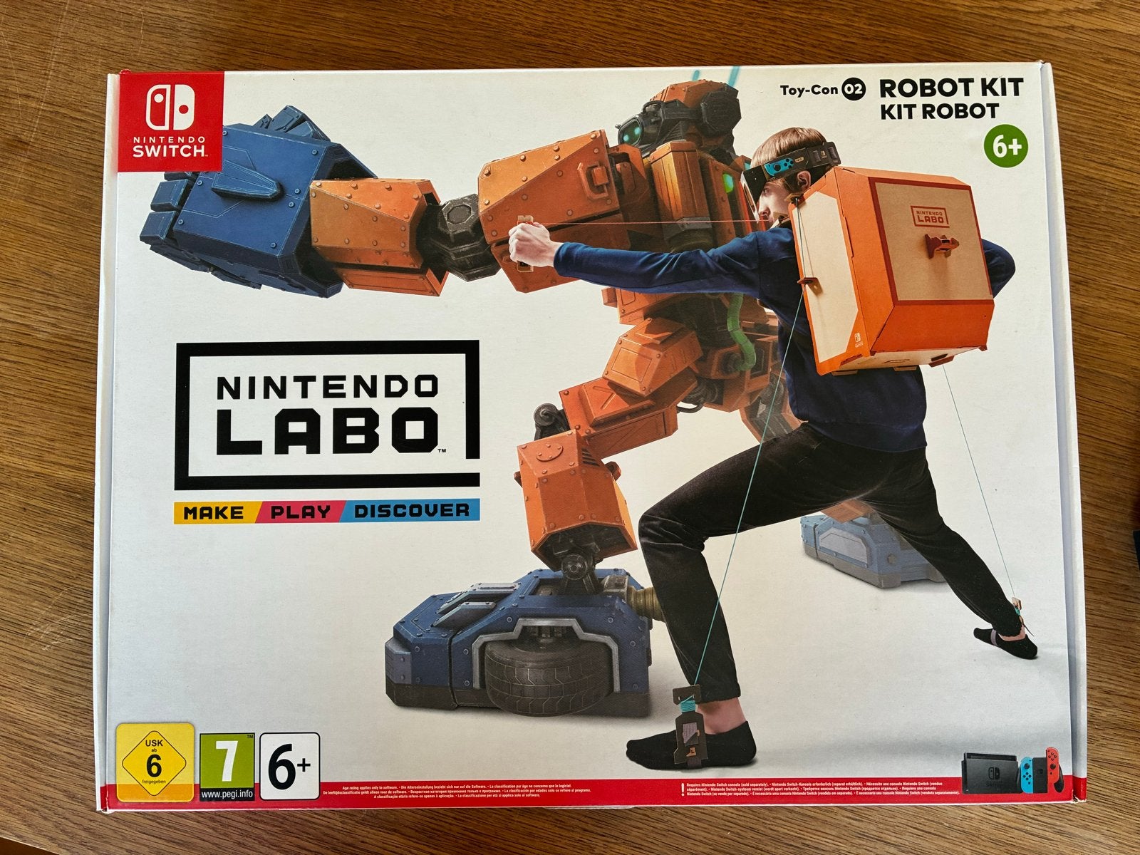 Nintendo Labo Toy-Con 02 Robot Kit voor Switch, Met games, Ophalen of Verzenden, Zo goed als nieuw, Zonder controller