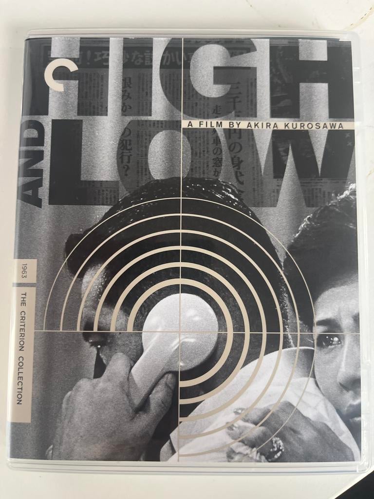 High and Low (Criterion Collection) Blu-ray, Cd's en Dvd's, Ophalen of Verzenden, Zo goed als nieuw, Thrillers en Misdaad