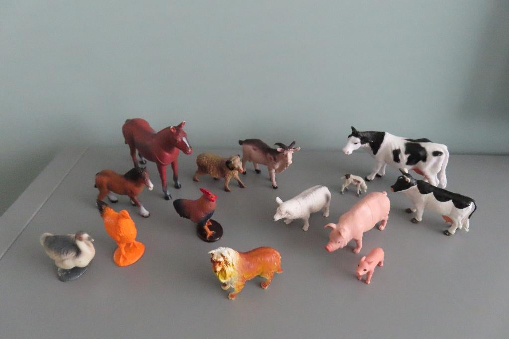 Set van verschillende boerderijdieren, Ophalen of Verzenden, Zo goed als nieuw, Jongen of Meisje
