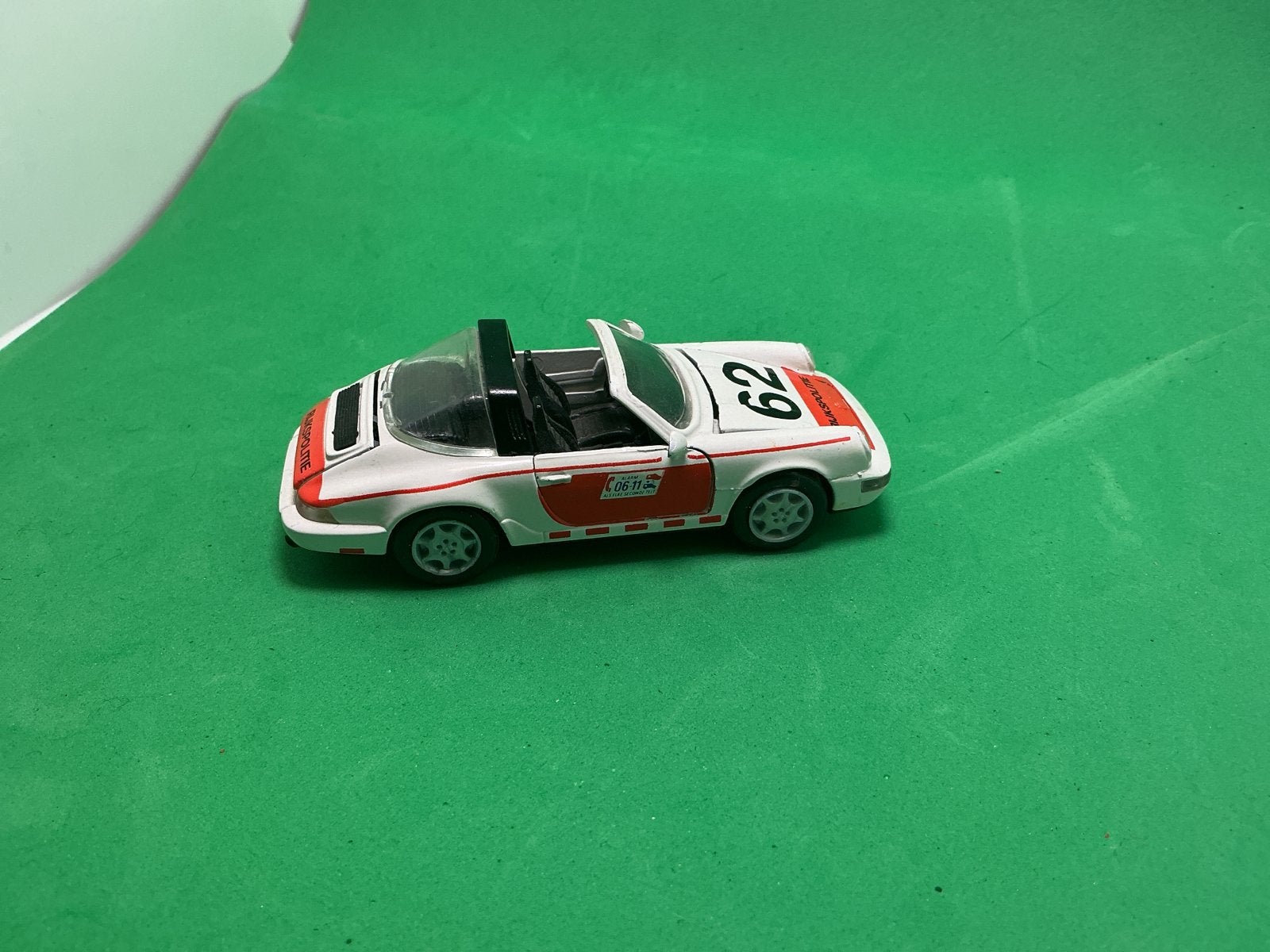 Rijkspolitie Porsche Modelauto, Hobby en Vrije tijd, Modelauto's | 1:43, Ophalen of Verzenden, Gebruikt, Auto, Overige merken