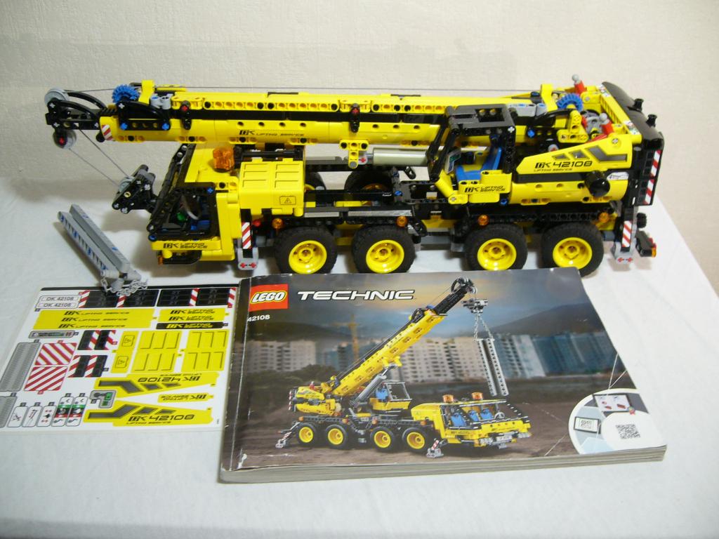 Lego Technic 42108 Mobile Crane, Gebruikt, Ophalen of Verzenden, Technic, Complete set