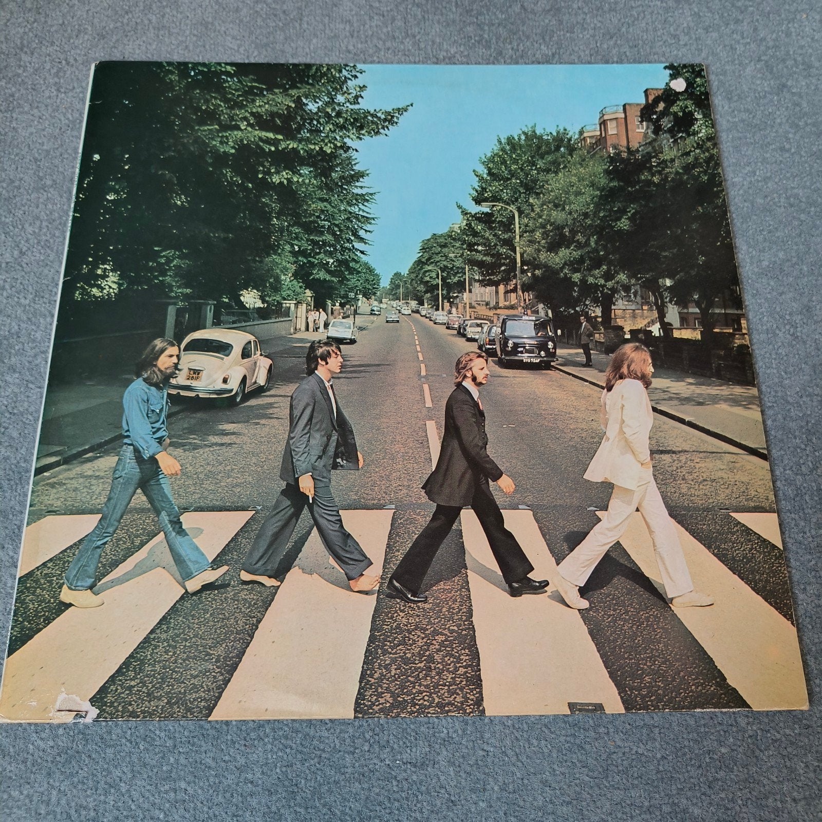The Beatles - Abbey Road LP (zeldzame misprint), LP, Gebruikt, Pop, Ophalen of Verzenden