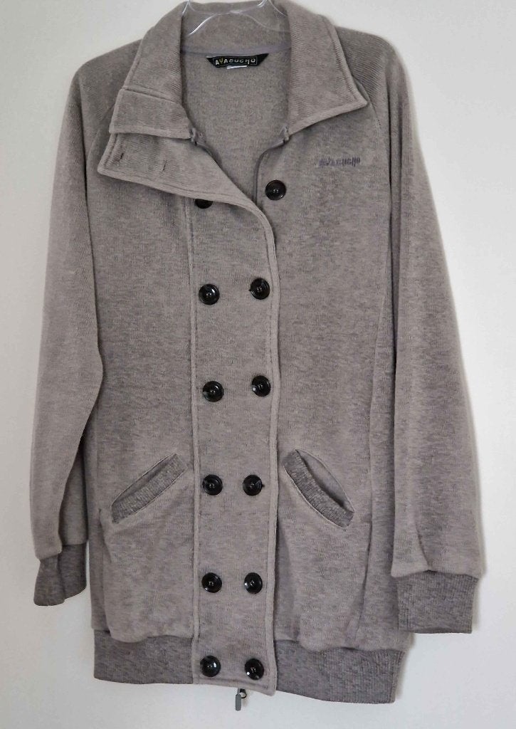 Ayacucho Melise Long Coat Gray,lang vest,nieuwstaat,jasje,XL, Maat 46/48 (XL) of groter, Ophalen of Verzenden, Zo goed als nieuw