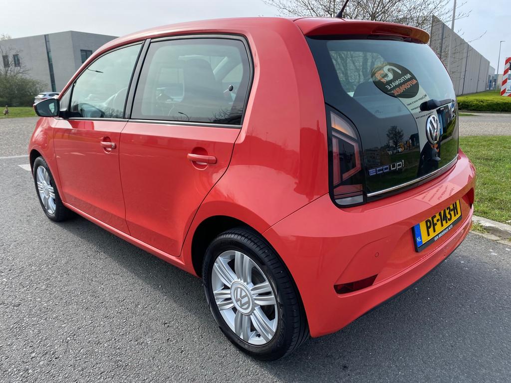 Volkswagen Up! 2017 * 1.0 EcoFuel high up! * CNG * APK * EUR, Auto's, Voorwielaandrijving, Parkeersensor, CNG (Aardgas), 4 stoelen