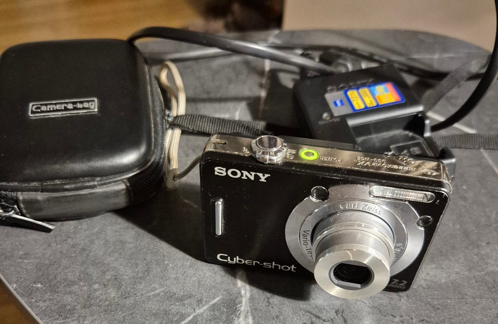 Sony Cyber-shot 7.2 MP Compactcamera met Carl Zeiss lens, Gebruikt, Compactcamera, 4 t/m 7 keer, Sony