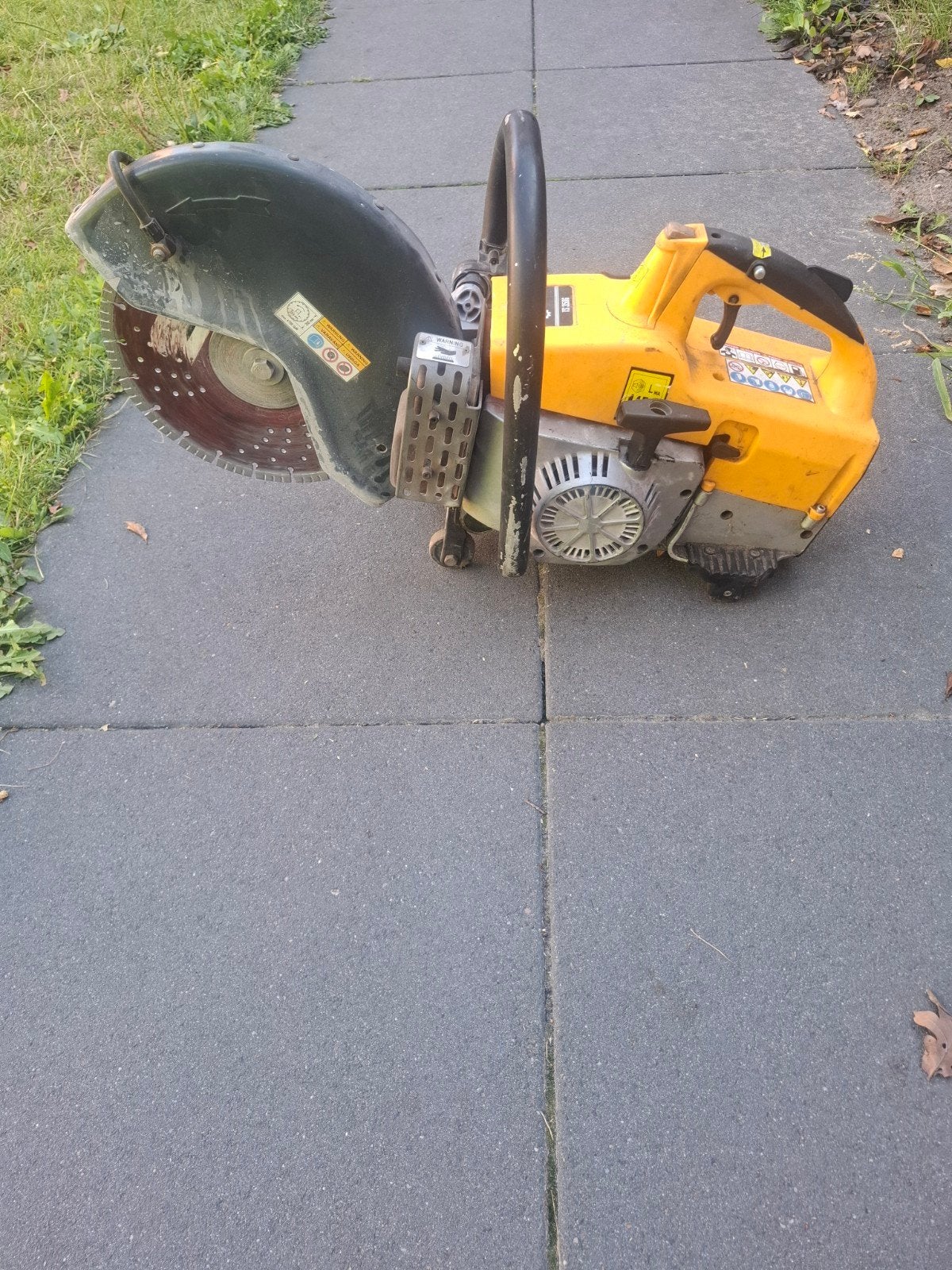 Lumag TS 350G doorslijper - Krachtige benzine doorslijper, Ophalen, Gebruikt, Lumag, 70 mm of meer