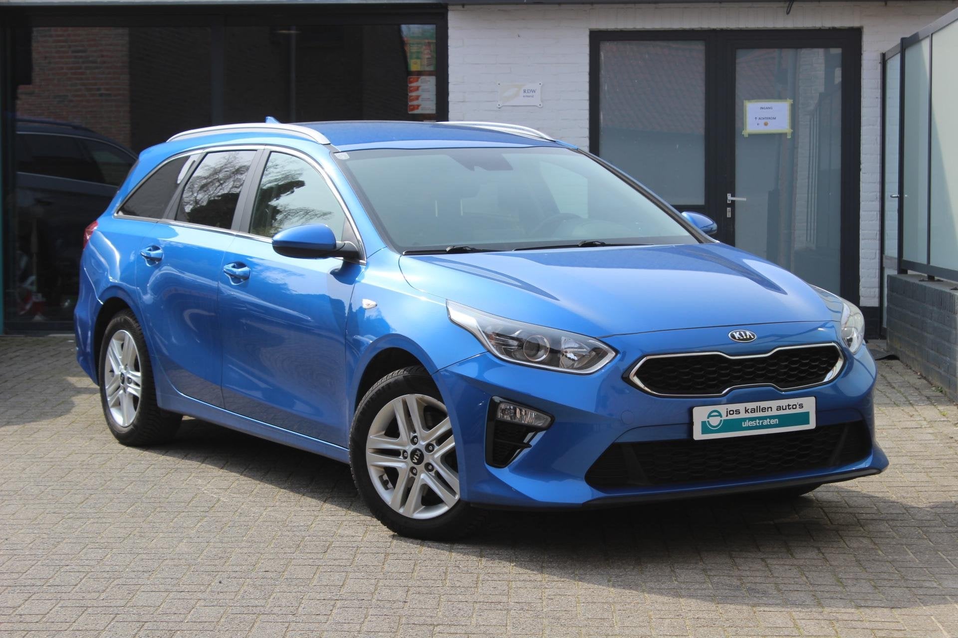 Kia Ceed Sportswagon 1.4 T-GDi DynamicLine Camera\PDC|Naviga, Auto's, Dealer onderhouden, Stof, Euro 6, Blauw