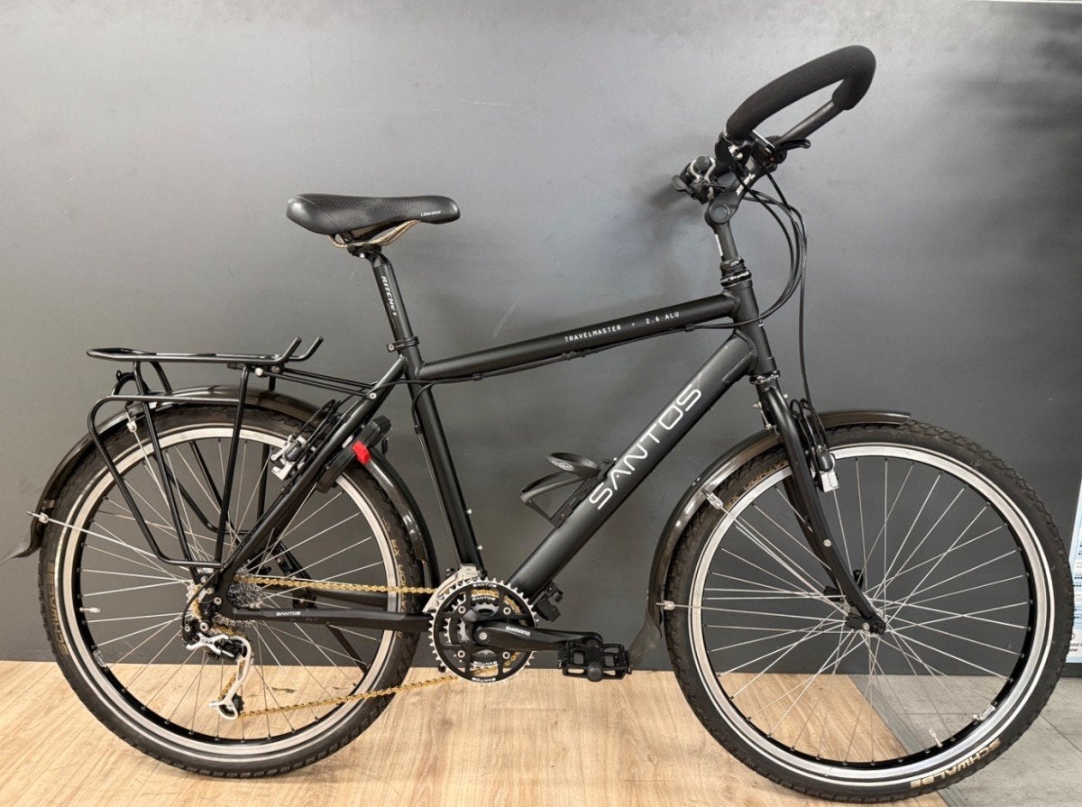 Santos Travelmaster 2.6 ALU Heren zwart 50cm, Gebruikt, -, -, 49 tot 53 cm