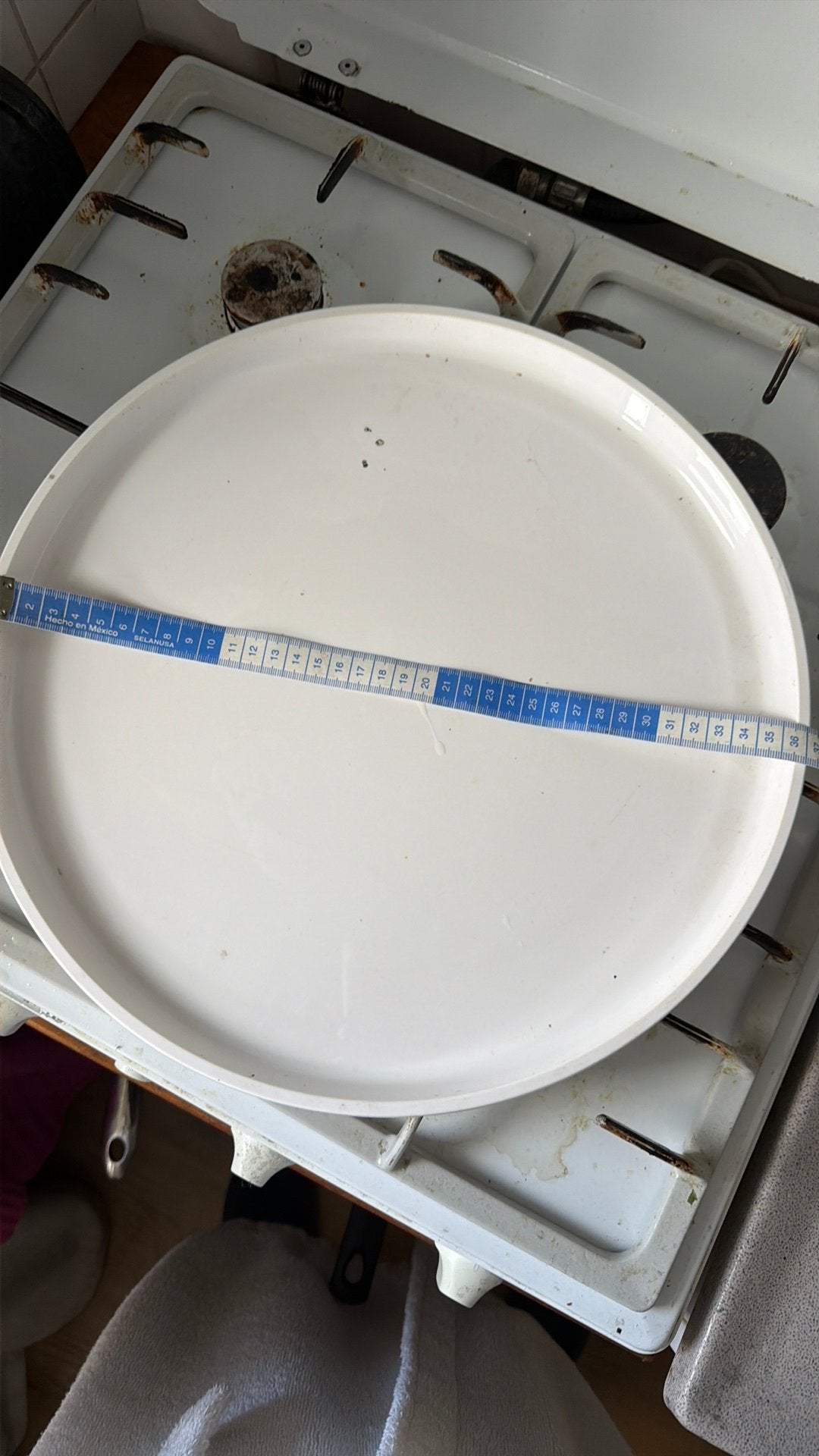 Heteluchtoven/magnetron schaal 36 cm, Witgoed en Apparatuur, Ophalen of Verzenden, Gebruikt