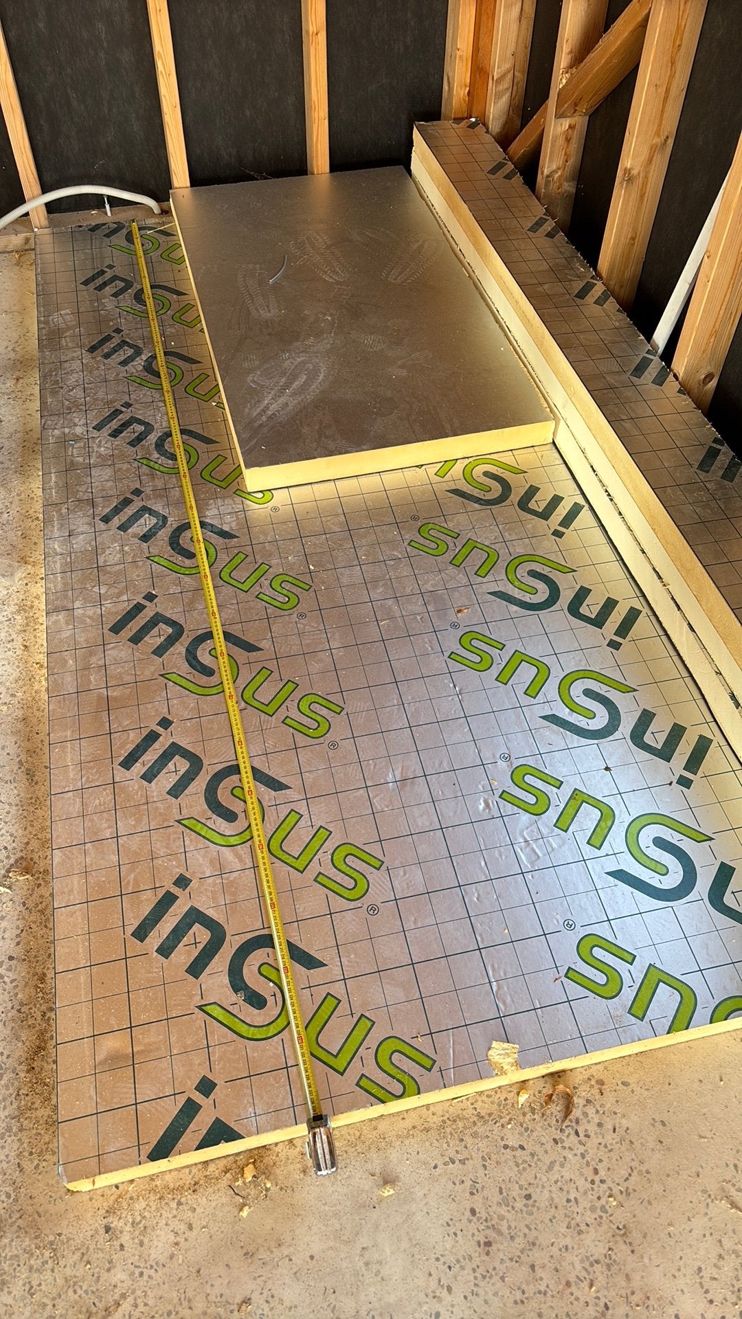 Pir plaat 60mm dik 120x240cm en wat kleine stukken., 4 tot 8 cm, Nieuw, Hardschuim (Pir), Minder dan 5 m²