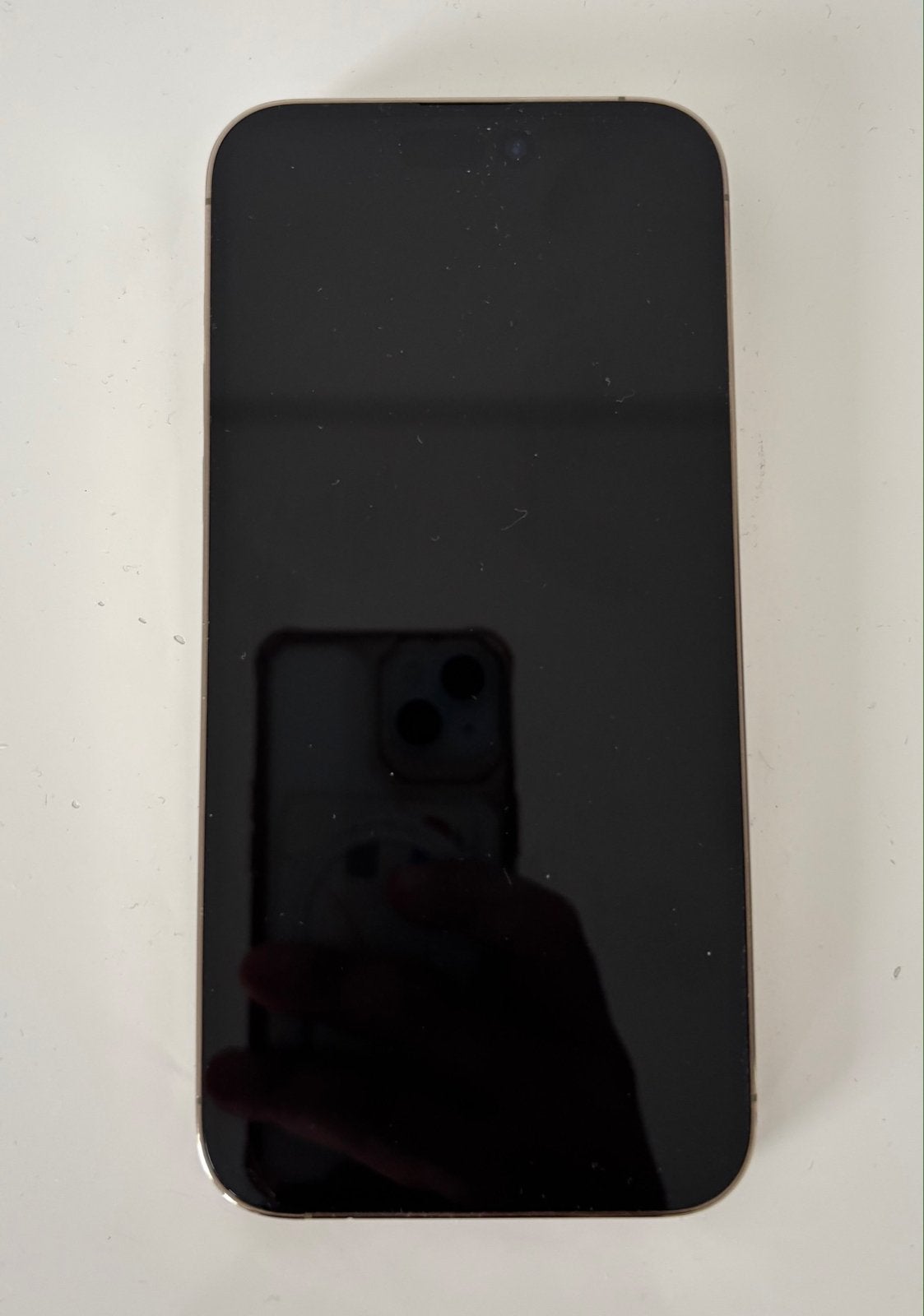 iPhone 14 Pro Max 256GB Gold, Gebruikt, 89 %, Zonder simlock, Zonder abonnement