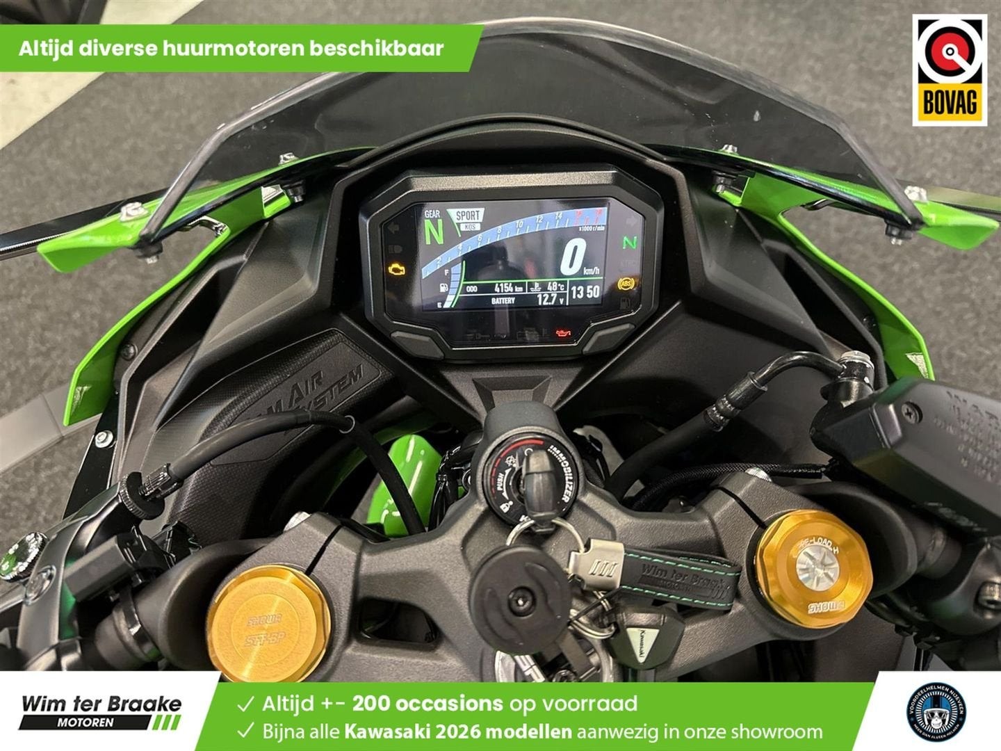 Kawasaki ZX 4 RR Performance (bj 2025) 4,153 km, 4 cilinders, Motorrijbewijs A, Bedrijf, Onbekend