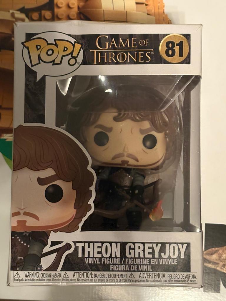 Funko Pop! Game of Thrones Theon Greyjoy #81, Verzamelen, Poppetjes en Figuurtjes, Ophalen of Verzenden, Zo goed als nieuw