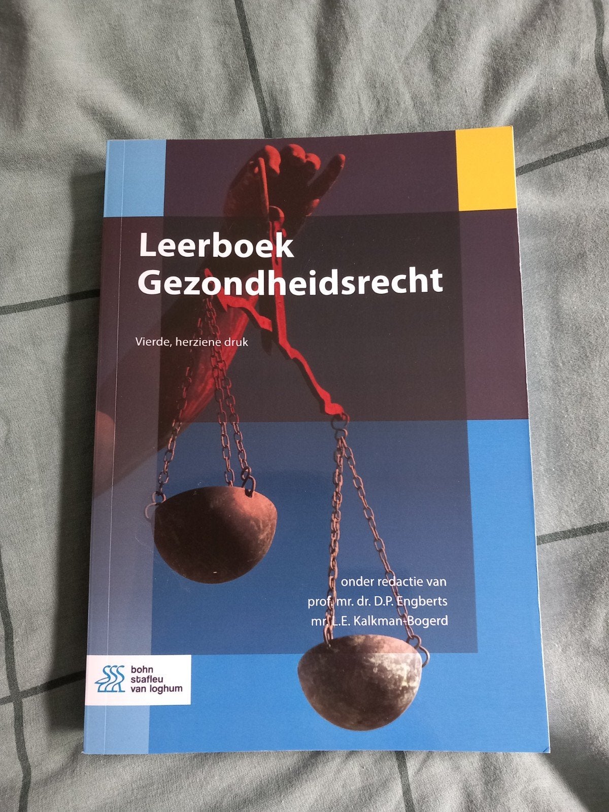 Leerboek Gezondheidsrecht - Vierde, herziene druk, Ophalen, HBO, Zo goed als nieuw, D.P. Engberts, L.E. Kalkman-Bogerd