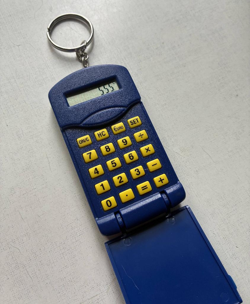Sleutelhanger Calculator Oracle, Ophalen of Verzenden, Zo goed als nieuw, Merk