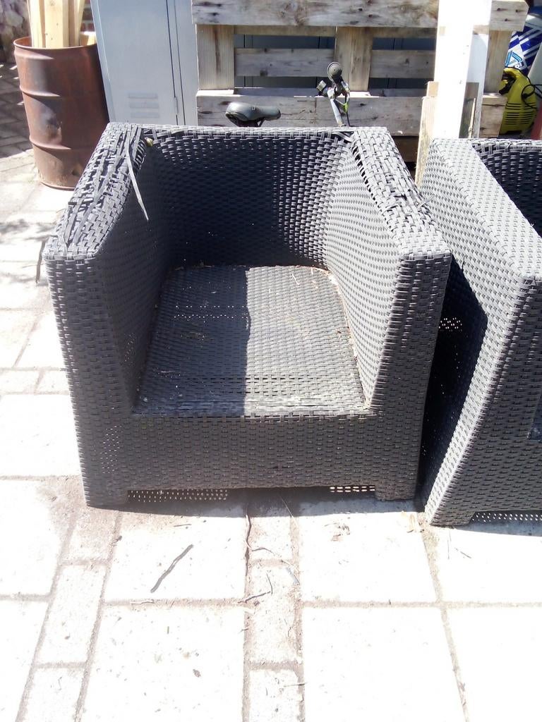 Gratis tuinstoelen, Ophalen of Verzenden, Gebruikt