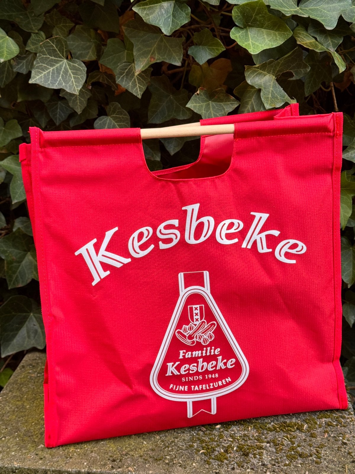 Kesbeke tas voor de verzamelaar, 40 tot 60 cm, Zo goed als nieuw, Rood, 35 tot 55 cm