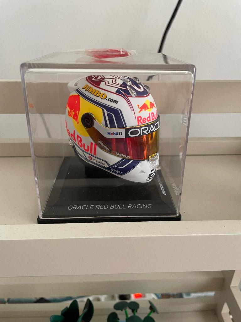 Max Verstappen 1/4 helm dutch gp, Ophalen of Verzenden, Zo goed als nieuw, Formule 1