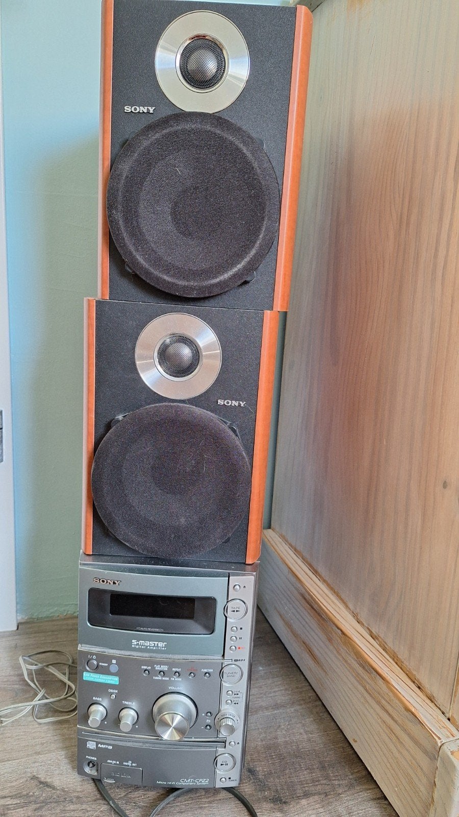 Sony S-Master audioset met CD speler, Ophalen, Gebruikt, Sony