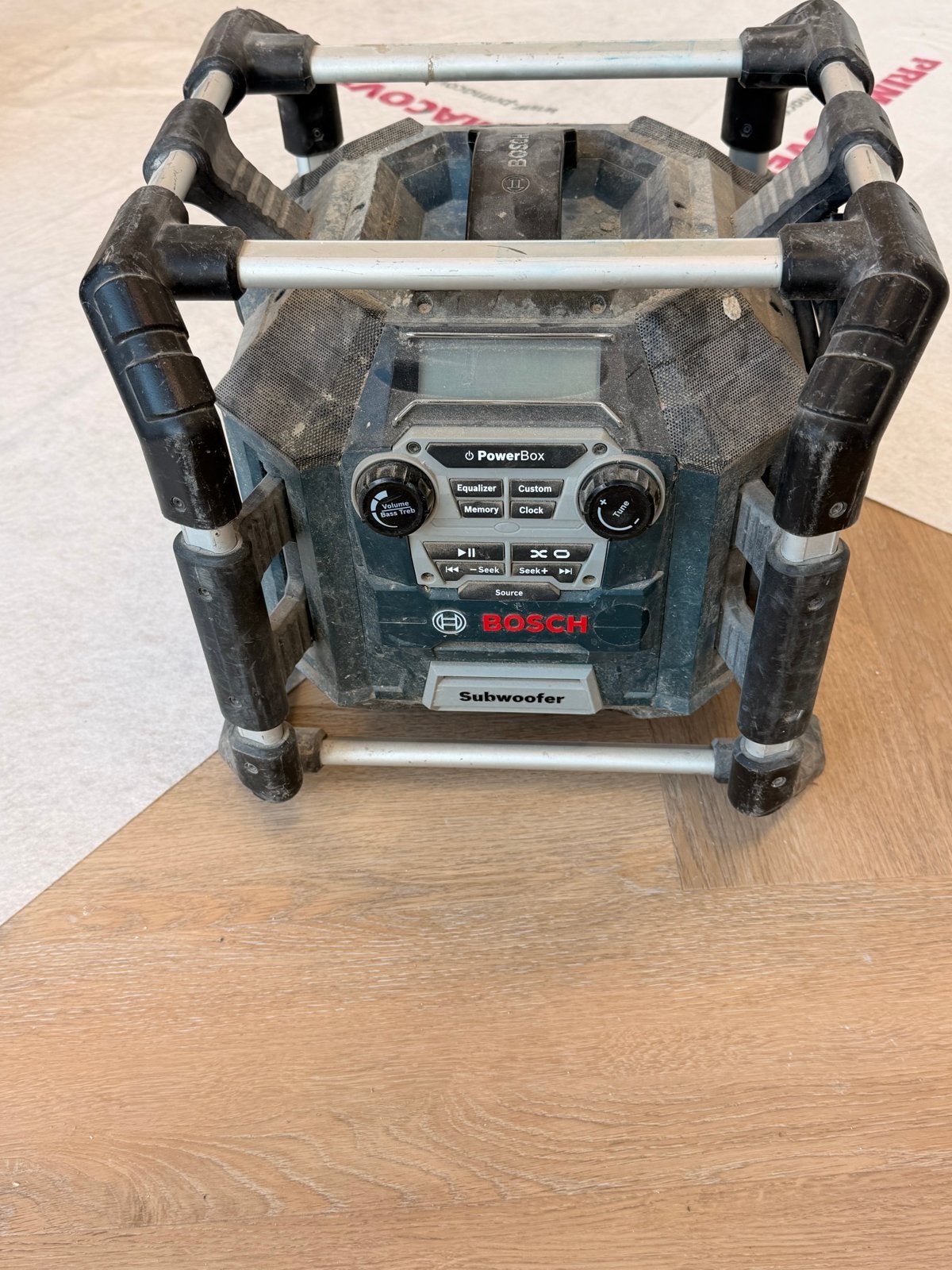 Bosch GML20 PowerBox bouwradio - Gebruikt, Ophalen of Verzenden, Gebruikt, Bouwradio