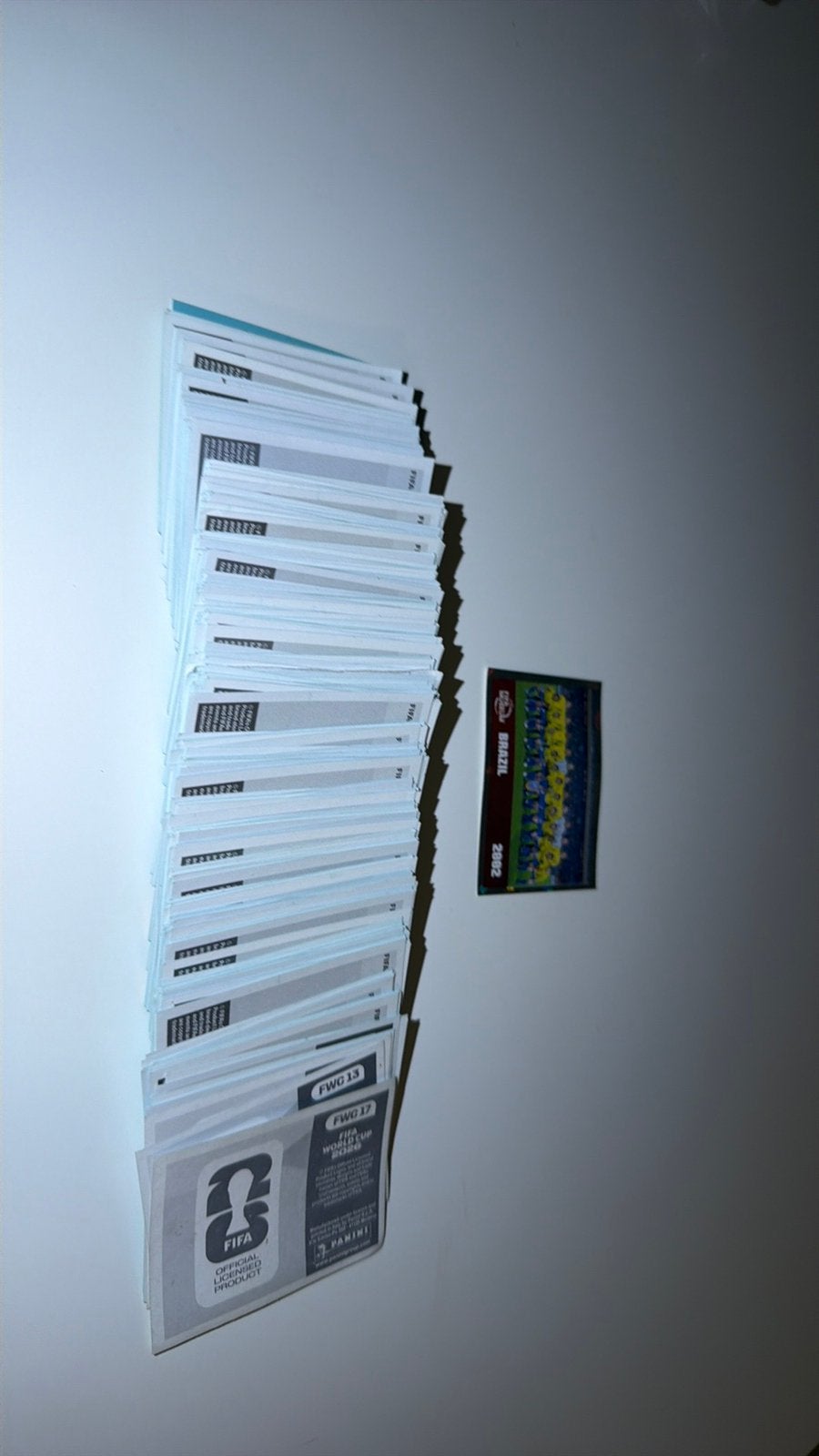 Panini world cup 2026 stickers 275 stuks, Ophalen of Verzenden, Zo goed als nieuw