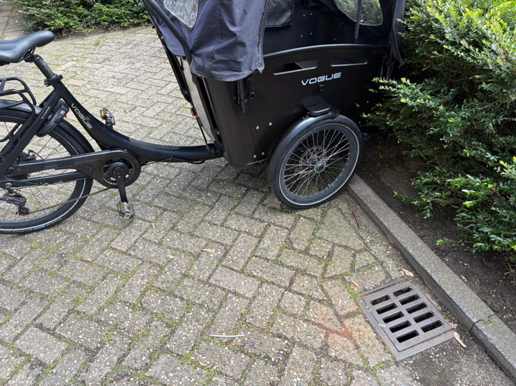 Vogue superior 3 elektrische met veiligheidscertificaat, Fietsen en Brommers, Fietsen | Bakfietsen, Ophalen of Verzenden, Zo goed als nieuw
