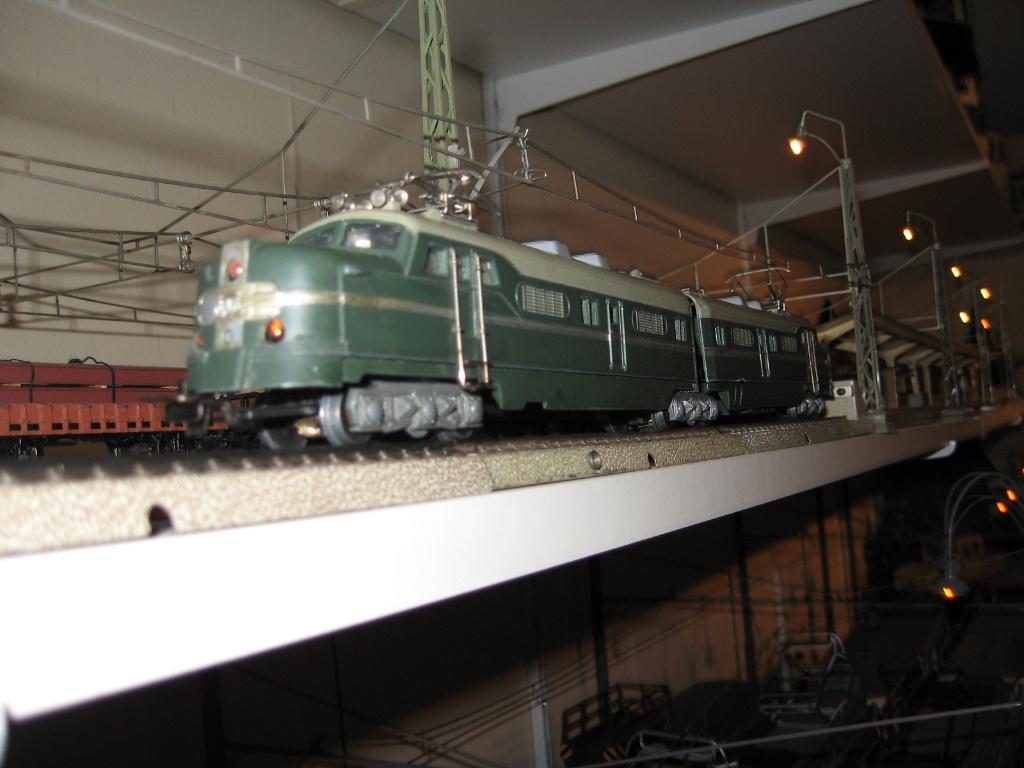 MARKLIN DL 800 Stoere metalen 2 delige USA loc uit 1949-54, Hobby en Vrije tijd, Wisselstroom, Gebruikt, Locomotief, Ophalen of Verzenden