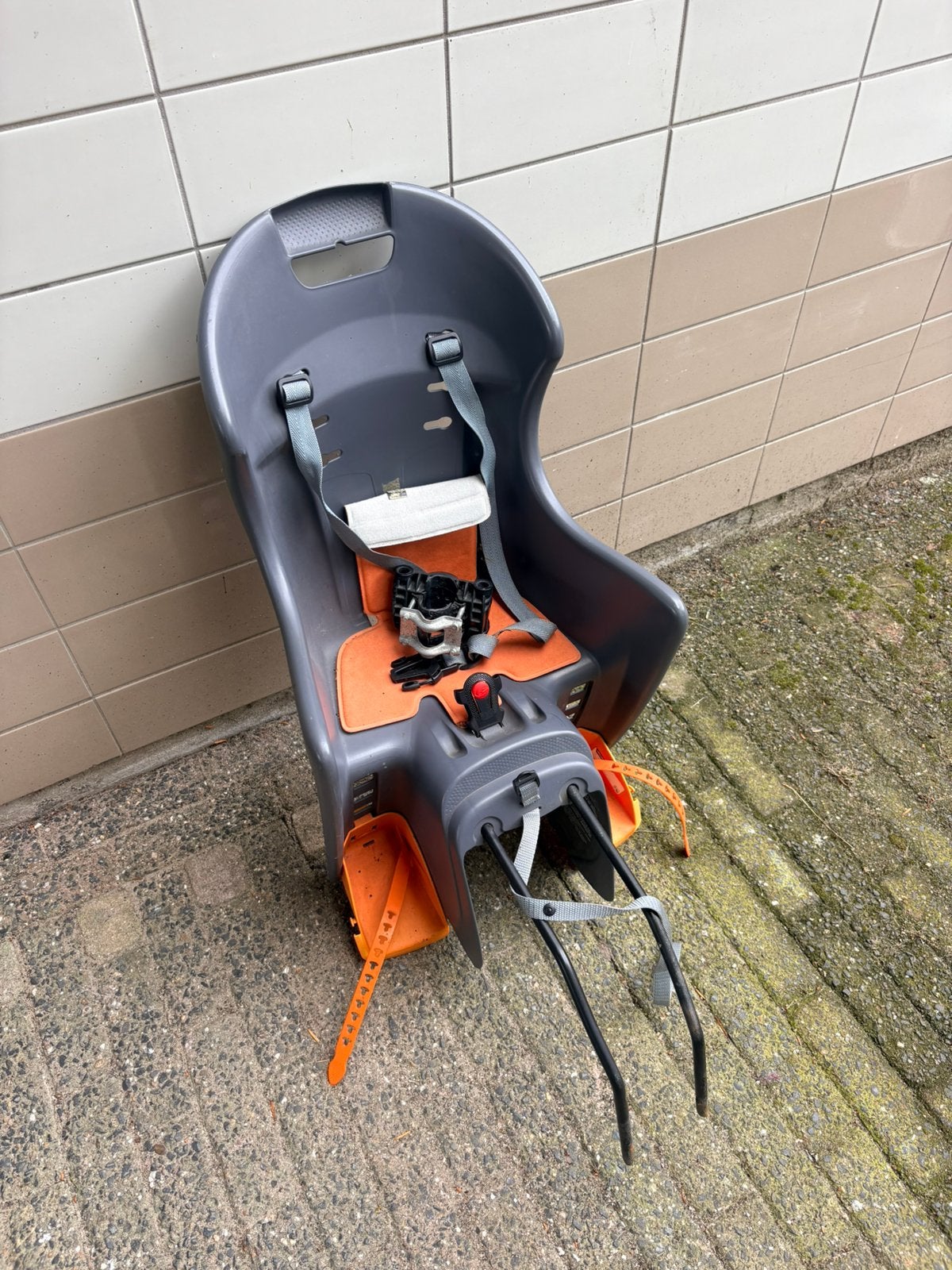 Kinder Fietsstoeltjes, Fietsen en Brommers, Achterzitje, Ophalen, 15 t/m 25 kg, Gebruikt