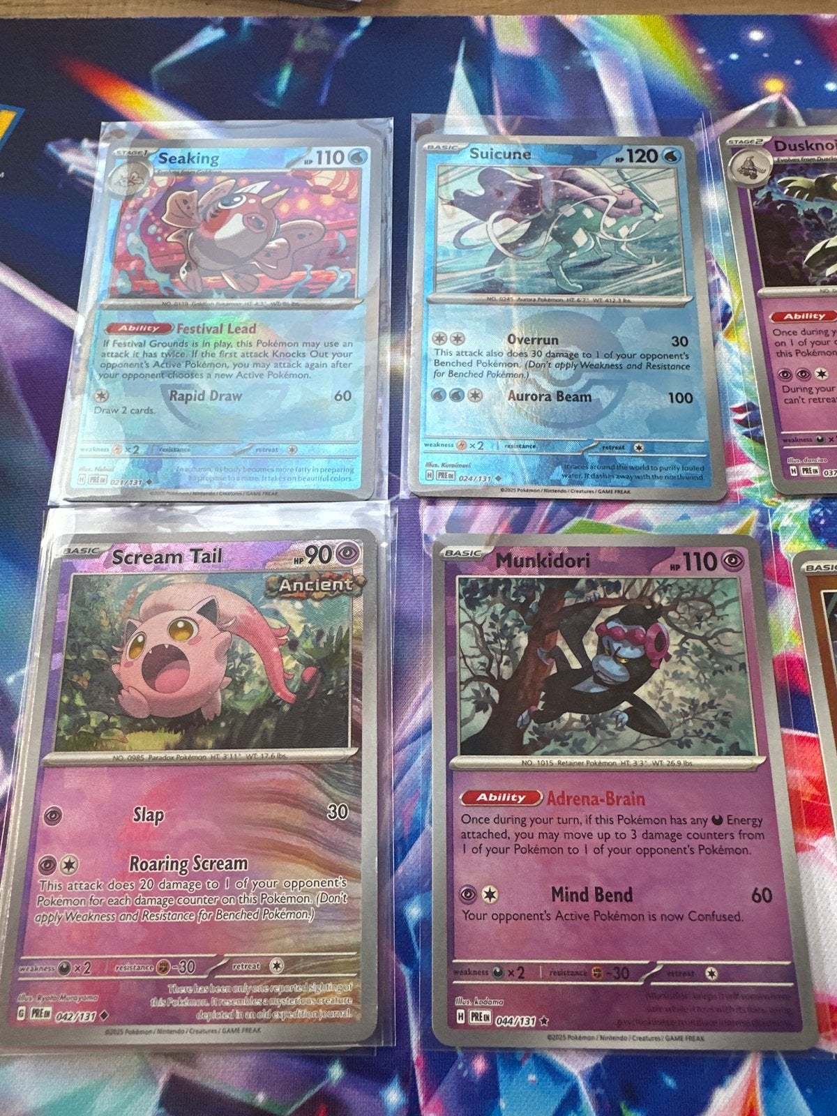 Pokeballs Prismatic Evolution Kaarten Verzameling, Ophalen of Verzenden, Zo goed als nieuw, Meerdere kaarten, Foil