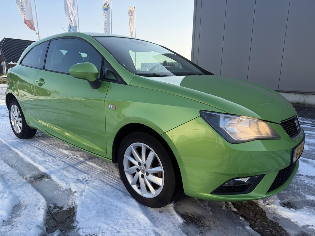 SEAT Ibiza SC 1.4 COPA Plus Airco Navigatie Sportvelgen, Auto's, Euro 5, 86 pk, 4 cilinders, Automatische klimaatregeling