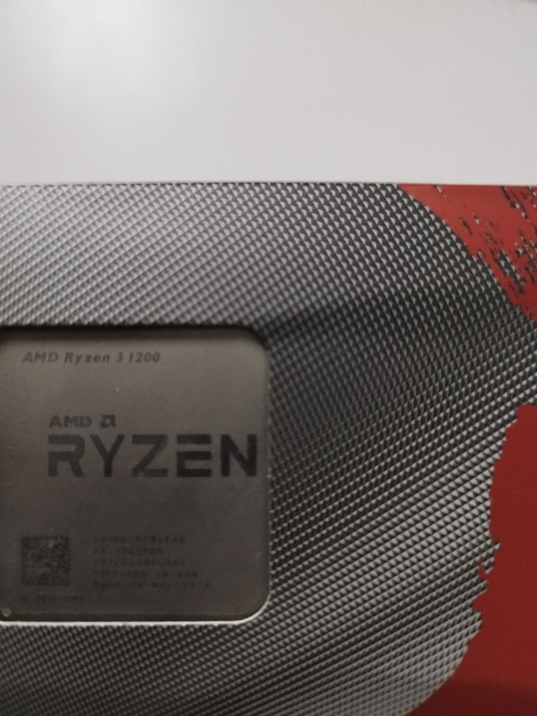 AMD Ryzen 3 1200 CPU, Computers en Software, Processors, Ophalen, Gebruikt, 4-core, Socket AM4